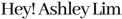HeyAshleyLim logo transparent